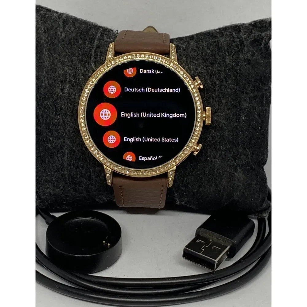 Fossil Gen 4 Authentic Digital Dial Smart Watch Custom Band FTW6011 LT446